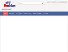 Tablet Screenshot of barmax.com